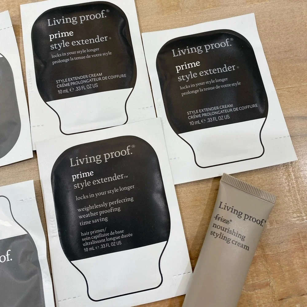 9 bundle lot of Living Proof hair care shampoo conditioner frizz